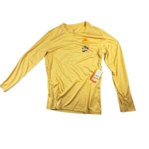 Salt & Stone Sun Protection Tee Mens Small Yellow NEW UPF 50+ Long Sleeve Shirt